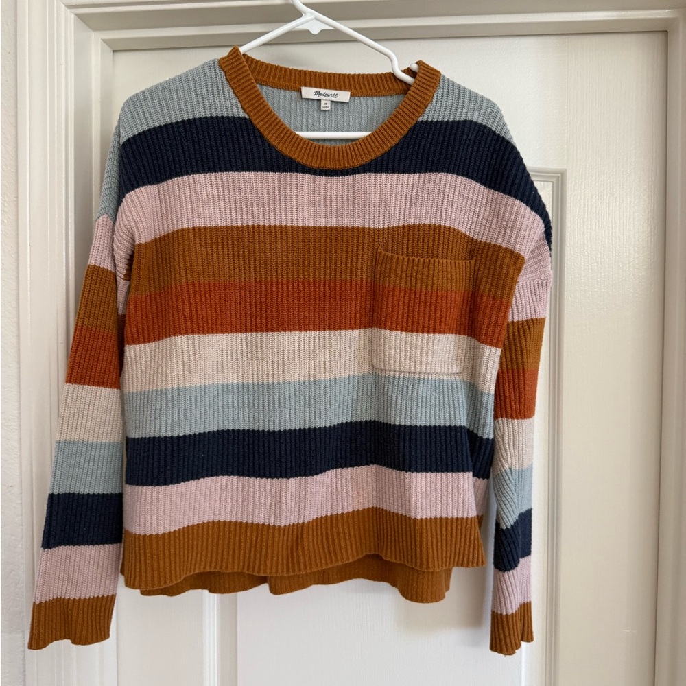 Madewell Striped Knit Sweater
